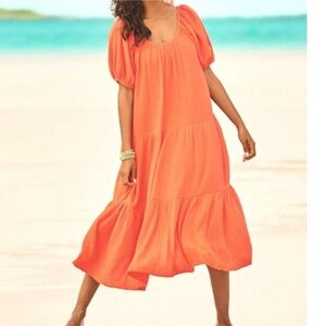 NWT Lilly Pulitzer Zemini maxi coverup dress S